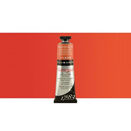 Daler Rowney Georgian Yağlı Boya 38ml Cadmium Red Light Hue 505