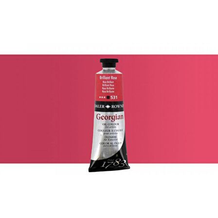 Daler Rowney Georgian Yağlı Boya 38ml Brilliant Rose 531