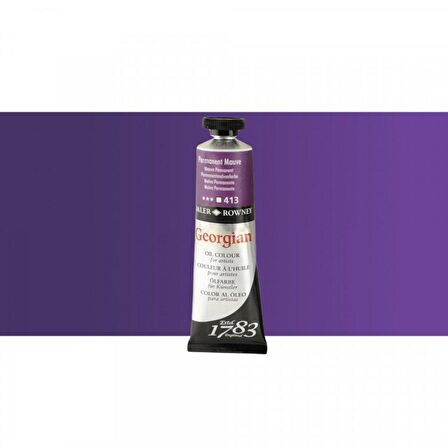 Daler Rowney Georgian Yağlı Boya 38ml Permanent Mauve 413