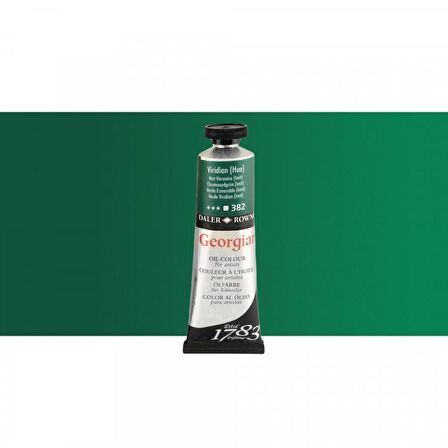 Daler Rowney Georgian Yağlı Boya 38ml Viridian Hue 382