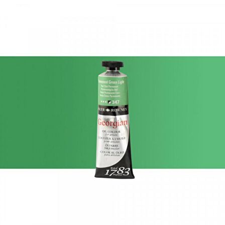 Daler Rowney Georgian Yağlı Boya 38ml Permanent Green Light 347