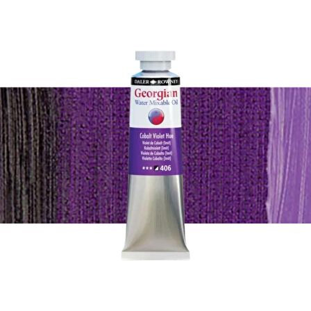 Daler Rowney Georgian Water Mixable Oil Su Bazlı Yağlı Boya 37ml 406 Cobalt Violet Hue