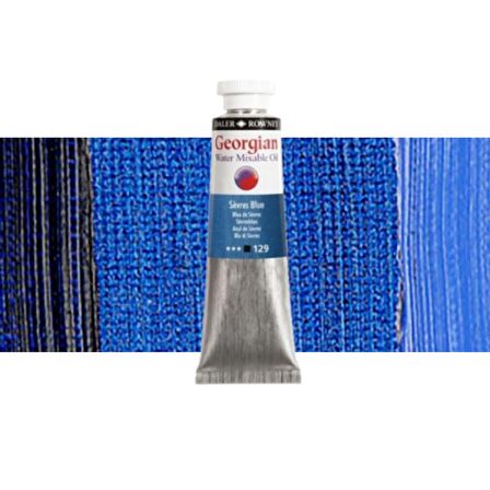 Daler Rowney Georgian Water Mixable Oil Su Bazlı Yağlı Boya 37ml 129 Sevres Blue