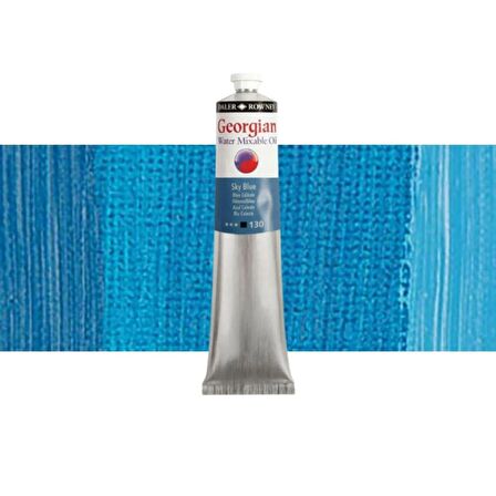 Daler Rowney Georgian Water Mix. Oil Su Bazlı Yağlı Boya 200ml 130 Sky Blue