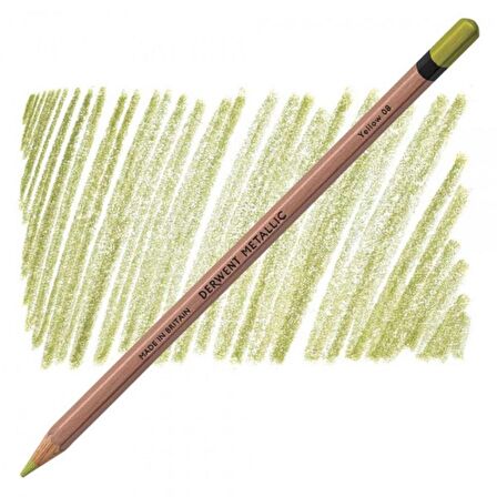 Derwent Metallic Pencil (Metalik Kuru Boya Kalemi) Yellow (86)