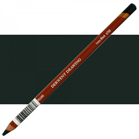 Derwent Drawing Pencil Çizim Kalemi Ivory Black (6700)