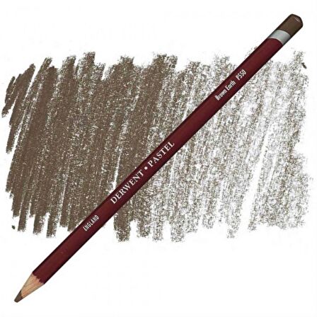 Derwent Pastel Pencil (Pastel Boya Kalemi) Brown Earth (P550)