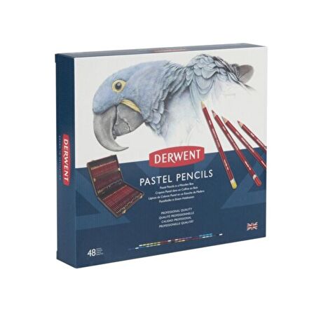 Derwent Pastel Pencil 48'li Ahşap Kutu (Pastel Kalem)