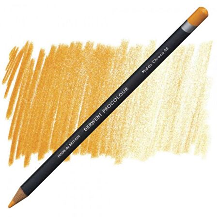 Derwent Procolour Pencil (Kuru Boya Kalemi) Middle Chrome (08)