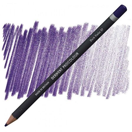 Derwent Procolour Pencil (Kuru Boya Kalemi) Dark Violet (27)