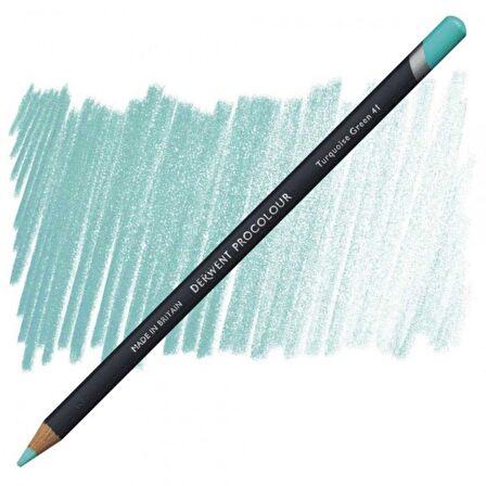 Derwent Procolour Pencil (Kuru Boya Kalemi) Turquoise Green (41)