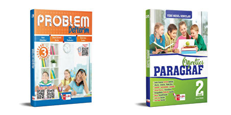 Artı Eğitim 2025 2. Sınıf Problem Defterim + Öğretici Paragraf Seti 2 Kitap