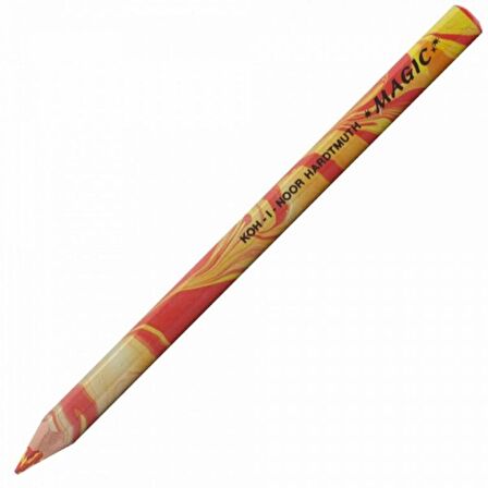 Koh-i Noor Jumbo Magic Pencil Sihirli Kuruboya Kalemi Fire 3405