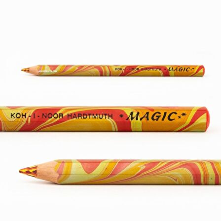 Koh-i Noor Jumbo Magic Pencil Sihirli Kuruboya Kalemi Fire 3405