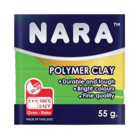 NARA Polimer Kil 55 Gram PM53 Neon Green