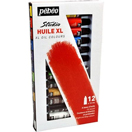 Pebeo Yağlıboya 12'li Set (12x12ml)