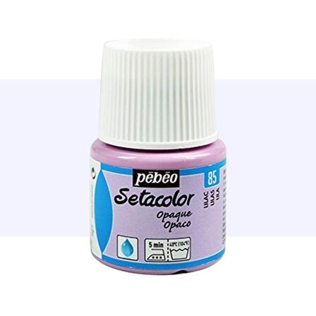 Pebeo Setacolor Opaque Kumaş Boyası (Opak) 45ml Lilac 85