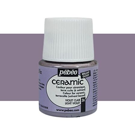 Pebeo Seramik Boyası 45ml Light Violet 36