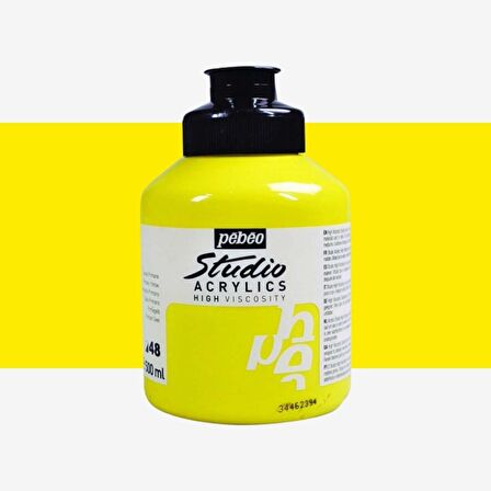 Pebeo Akrilik Boya Studio 500ml Primary Yellow 48