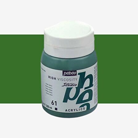 Pebeo Akrilik Boya Studio 500ml Green Earth 61