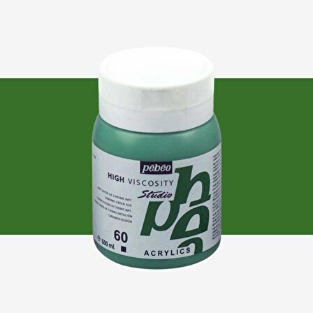 Pebeo Akrilik Boya Studio 500ml Chrome Green 60
