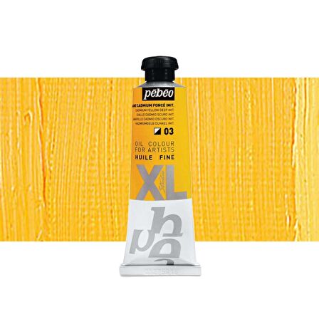 Pebeo Huile Fine XL Yağlı Boya 37ml Cadmium Yellow Deep 03