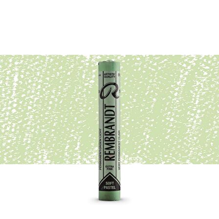 Rembrandt Soft Pastel Boya Permanent Green Light 618.9