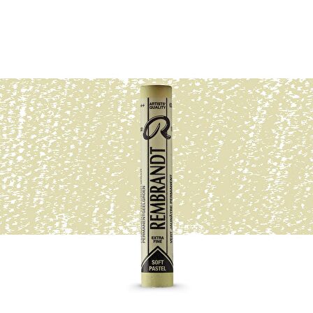 Rembrandt Soft Pastel Boya Permanent Yellow Green 633.9