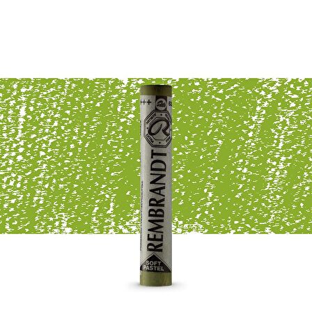 Rembrandt Soft Pastel Boya Permanent Yellow Green 633.3