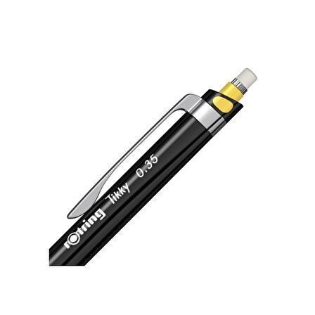 Rotring Tikky Uçlu Mekanik Versatil Kalem 0.3mm Siyah