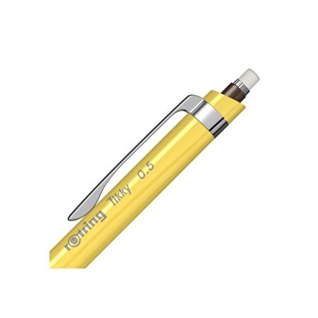Rotring Tikky Uçlu Mekanik Versatil Kalem 0.5mm Sarı