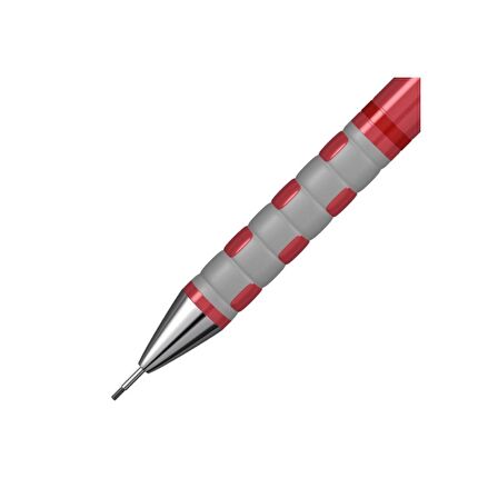 Rotring Tikky Uçlu Mekanik Versatil Kalem 0.5mm Kırmızı