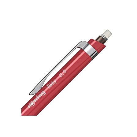 Rotring Tikky Uçlu Mekanik Versatil Kalem 0.5mm Kırmızı