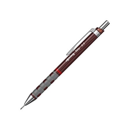 Rotring Tikky Uçlu Mekanik Versatil Kalem 0.5mm Bordo