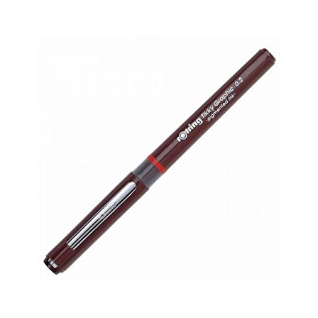 Rotring Tikky Graphic Teknik Çizim Kalemi Siyah 0.2mm