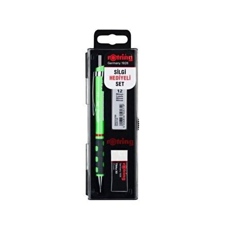 Rotring Tikky Versatil Uçlu Kalem Set 0,5mm Açık Yeşil