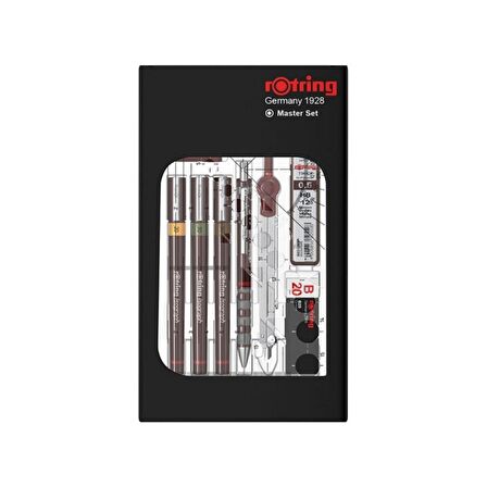 Rotring Isograph Rapido Master Set 0,2-0,3-0,5mm