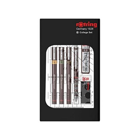 Rotring Rapido Kolej Seti, 0.2mm, 0.3mm, 0.5mm