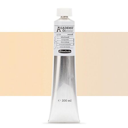 Schmincke Akademie Yağlı Boya 200ml S.1 104 Mixing White