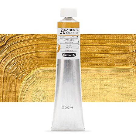 Schmincke Akademie Yağlı Boya 200ml S.1 602 Yellow Ochre