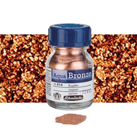 Schmincke Aqua Metalik Sulu Boya Bronzes 20ml Copper 814