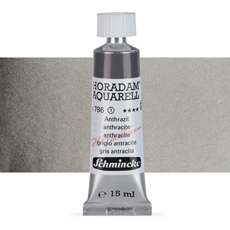 Schmincke Horadam Aquarell Tube Tüp Sulu Boya 15ml Charcoal Grey 786 S.1