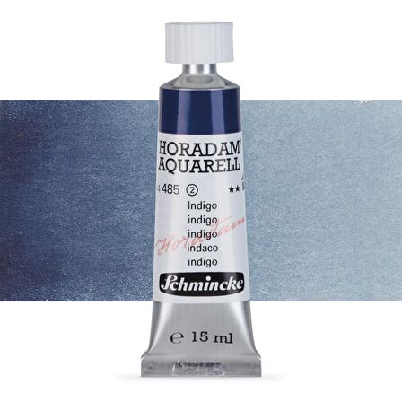 Schmincke Horadam Aquarell Tube Tüp Sulu Boya 15ml Indigo 485 S.2