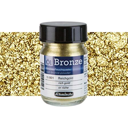 Schmincke Oil Metalik Yağlı Boya Bronzes 50ml Rich Gold 801