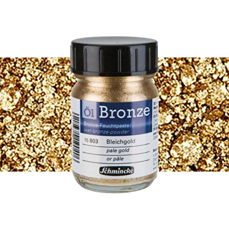 Schmincke Oil Metalik Yağlı Boya Bronzes 50ml Pale Gold 803