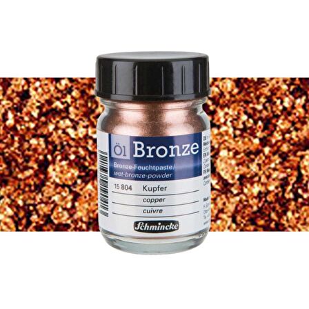 Schmincke Oil Metalik Yağlı Boya Bronzes 50ml Copper 804