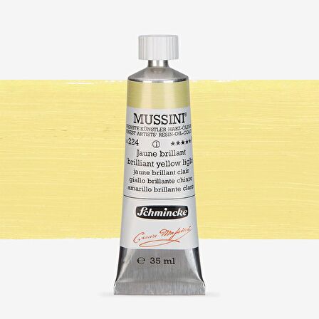 Schmincke  Mussini Yağlı Boya 35ml Brilliant Yellow 224 S.1