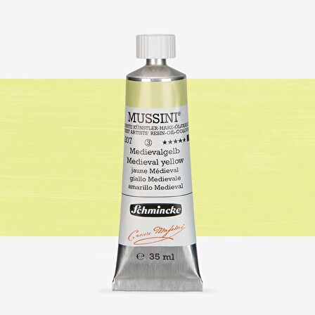 Schmincke  Mussini Yağlı Boya 35ml Medieval Yellow 207 S.3