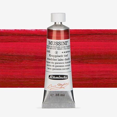 Schmincke  Mussini Yağlı Boya 35ml Madder Lake Dark 346 S.4