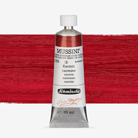 Schmincke  Mussini Yağlı Boya 35ml Carmine 358 S.4